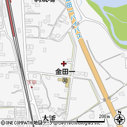 岩手県二戸市金田一大釜135-6周辺の地図