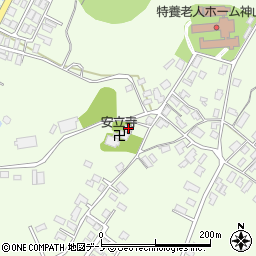 秋田県大館市花岡町猫鼻74-2周辺の地図