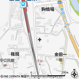 岩手県二戸市金田一駒焼場7-11周辺の地図