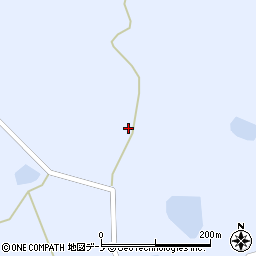 秋田県山本郡藤里町粕毛北熊の岱92-1周辺の地図