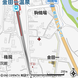 岩手県二戸市金田一駒焼場8-3周辺の地図