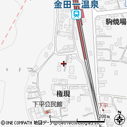 岩手県二戸市金田一権現31-5周辺の地図