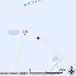 秋田県山本郡藤里町粕毛西熊の岱110周辺の地図