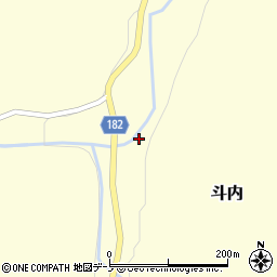 青森県三戸郡三戸町斗内兎平周辺の地図