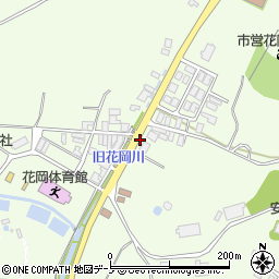 大館警察署花岡駐在所周辺の地図