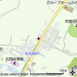 秋田県大館市花岡町前田145周辺の地図