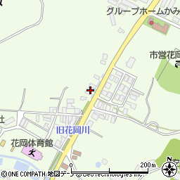 秋田県大館市花岡町前田146周辺の地図