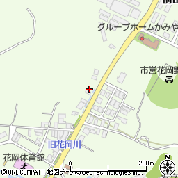 秋田県大館市花岡町前田5周辺の地図
