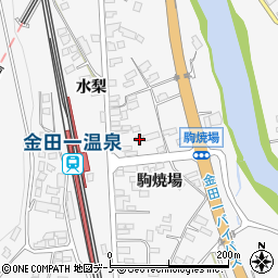 岩手県二戸市金田一駒焼場34-7周辺の地図