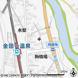 岩手県二戸市金田一駒焼場39周辺の地図