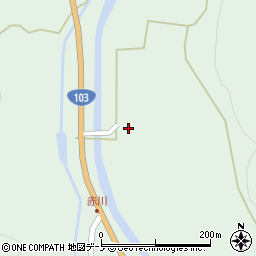 秋田県鹿角市十和田大湯田屋9周辺の地図