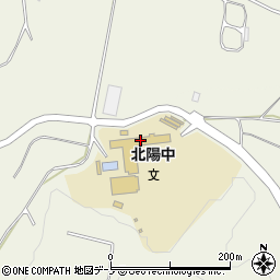 大館市立北陽中学校周辺の地図