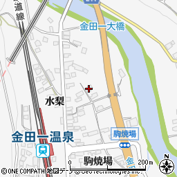 岩手県二戸市金田一駒焼場46-2周辺の地図