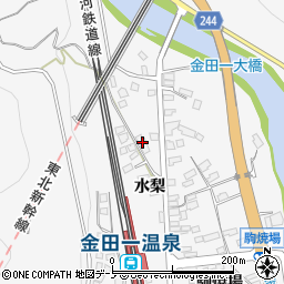 岩手県二戸市金田一駒焼場52-2周辺の地図