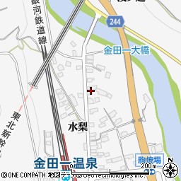 岩手県二戸市金田一駒焼場48-6周辺の地図