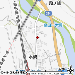 岩手県二戸市金田一駒焼場48-12周辺の地図