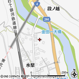岩手県二戸市金田一駒焼場48-19周辺の地図