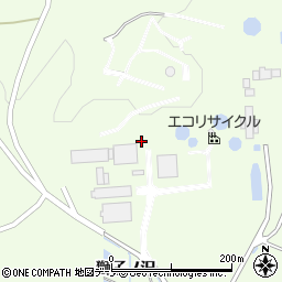 秋田県大館市花岡町堂屋敷周辺の地図