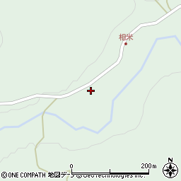 青森県田子町（三戸郡）相米（上相米）周辺の地図