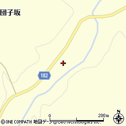 青森県三戸郡三戸町斗内団子坂周辺の地図