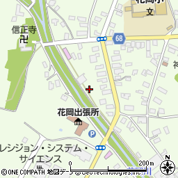 秋田県大館市花岡町前田99周辺の地図