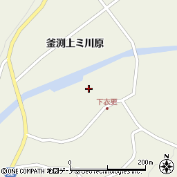 青森県田子町（三戸郡）田子（衣更下モ川原）周辺の地図