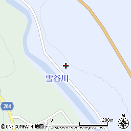 岩手県軽米町（九戸郡）上舘（第１９地割）周辺の地図
