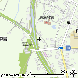 秋田県大館市花岡町前田62周辺の地図