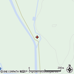 秋田県鹿角市十和田大湯田屋41周辺の地図