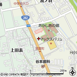 秋田銀行小坂支店 ＡＴＭ周辺の地図