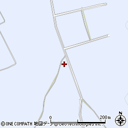 秋田県小坂町（鹿角郡）上向（下鴇）周辺の地図