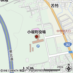 秋田県小坂町（鹿角郡）周辺の地図