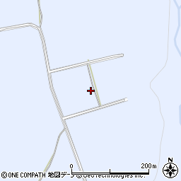 秋田県鹿角郡小坂町上向上鴇周辺の地図
