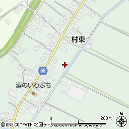 秋田県大館市粕田村南42-2周辺の地図