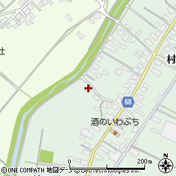 秋田県大館市粕田村西61周辺の地図