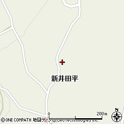青森県三戸郡田子町田子新井田平27周辺の地図