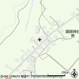 秋田県大館市花岡町大森野123周辺の地図