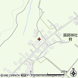 秋田県大館市花岡町大森野132周辺の地図