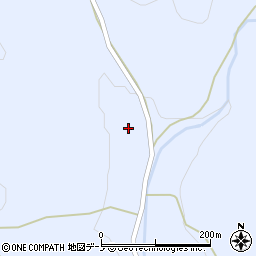 岩手県九戸郡軽米町上舘第２５地割周辺の地図