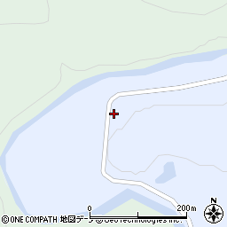 岩手県九戸郡軽米町上舘第２０地割周辺の地図