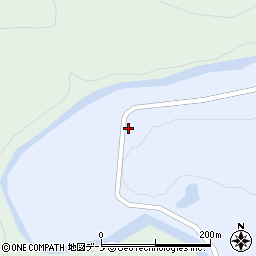 岩手県軽米町（九戸郡）上舘（第２０地割）周辺の地図