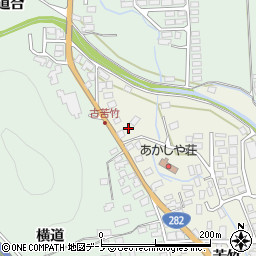 秋田県鹿角郡小坂町小坂鉱山苦竹13周辺の地図
