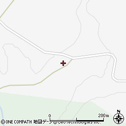 岩手県九戸郡洋野町上舘第５４地割周辺の地図