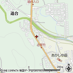秋田県鹿角郡小坂町小坂道合17-1周辺の地図