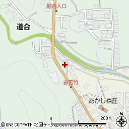 秋田県鹿角郡小坂町小坂道合16周辺の地図