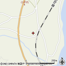 岩手県九戸郡洋野町小子内第３地割39-2周辺の地図