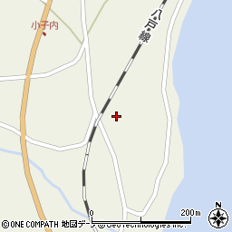 岩手県九戸郡洋野町小子内第３地割4-8周辺の地図