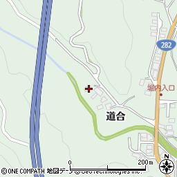 秋田県鹿角郡小坂町小坂道合39-2周辺の地図