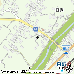 秋田県大館市白沢白沢292周辺の地図