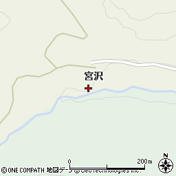 青森県三戸郡田子町田子宮沢8周辺の地図